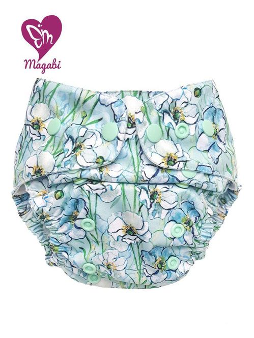 Hovedbilde Magabi One size bleietrekk/alt i 2 rosa med mint