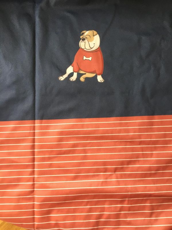 Polyester pul bleiebit panel HUND RØD