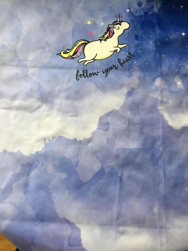 Polyester pul bleiebit panel FOLLOW YOUR HEART