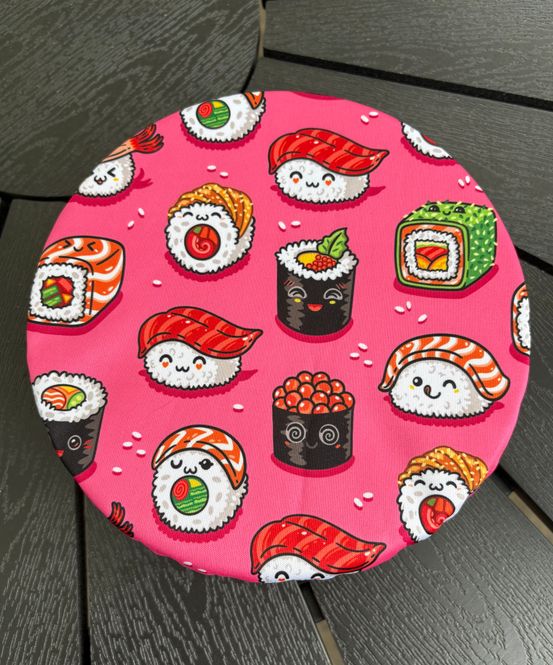 Hovedbilde Bakebolle trekk STOR sushi rosa