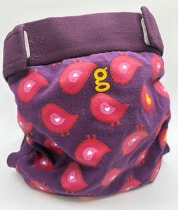 Hovedbilde gdiaper alt i 2 t&oslash;ybleie str Large BRUKT